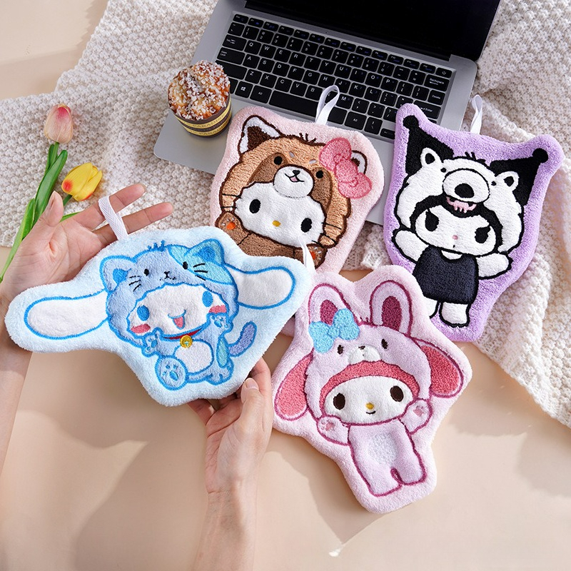 Bathroom Home Improvement - 1/4 Pcs Soft Thick Sanrio Kuromi