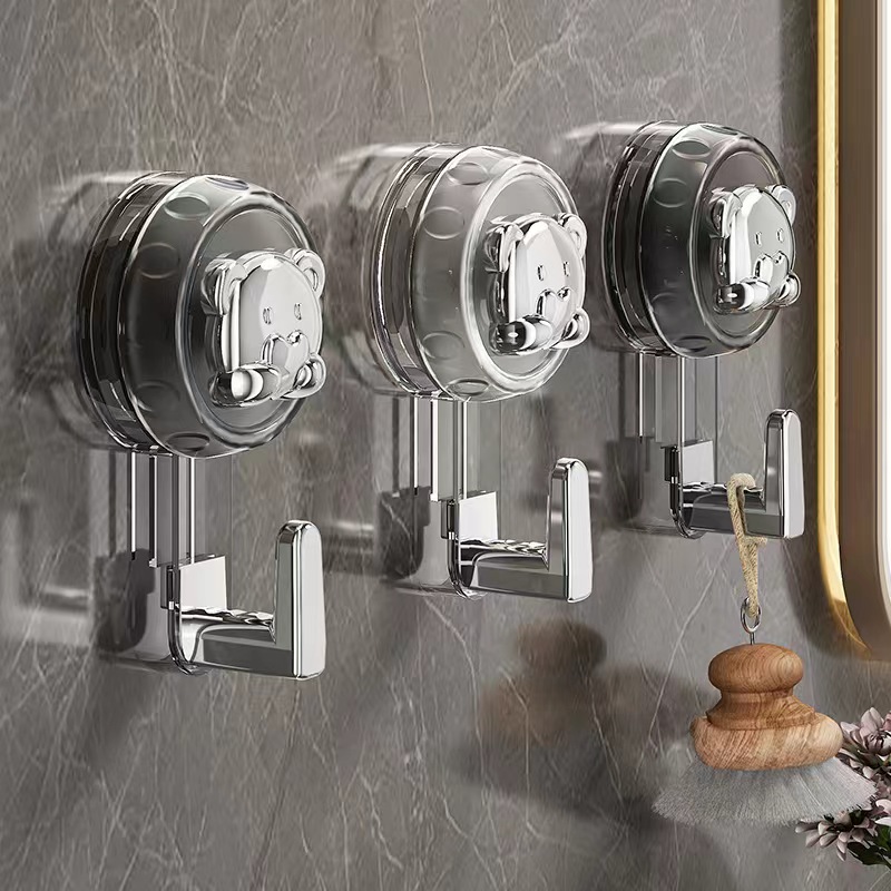 Home Bathroom Wall Decor - Suction cup hook KitchenTowel command hooks