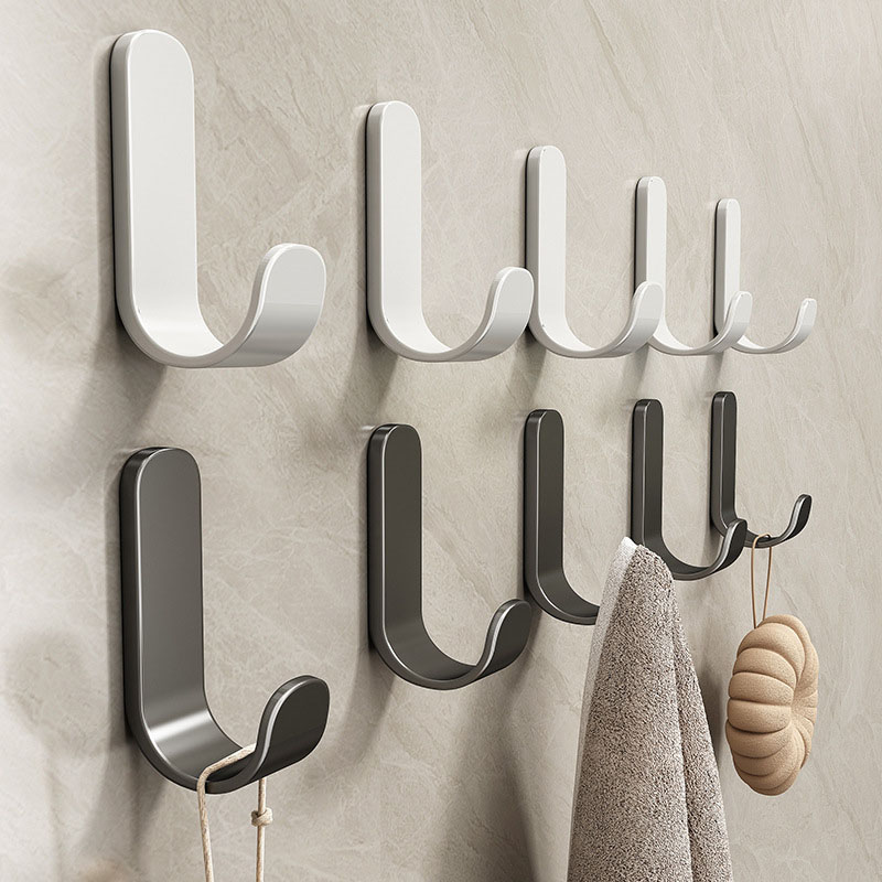 Home Bathroom Essentials - Self Adhesive Strong Wall Hooks Towel