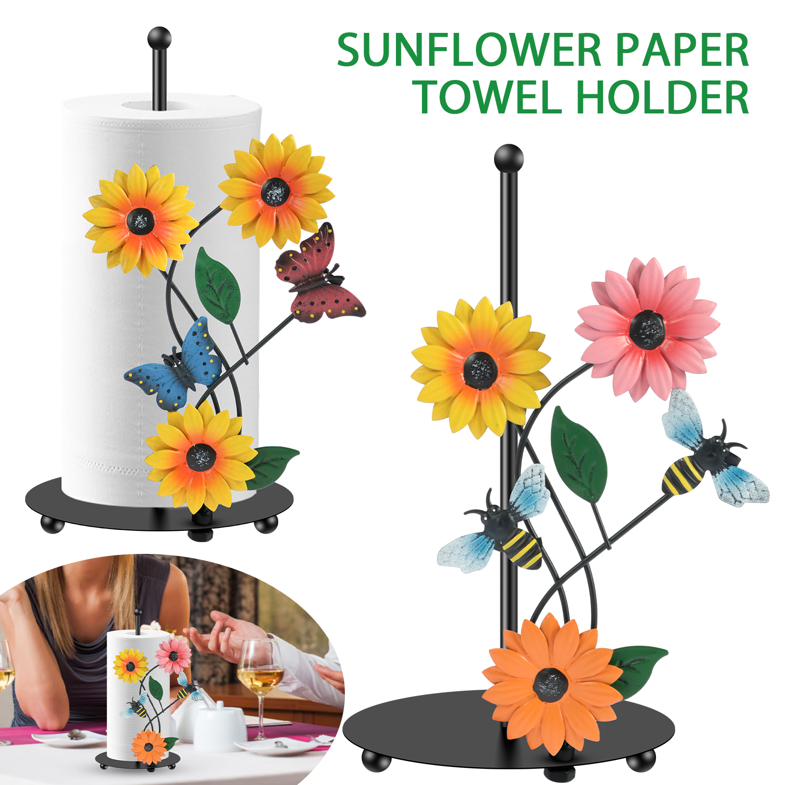 Sunflower Paper Towel Holder T - Home Bathroom Paper Towel Dispenser avis et prix