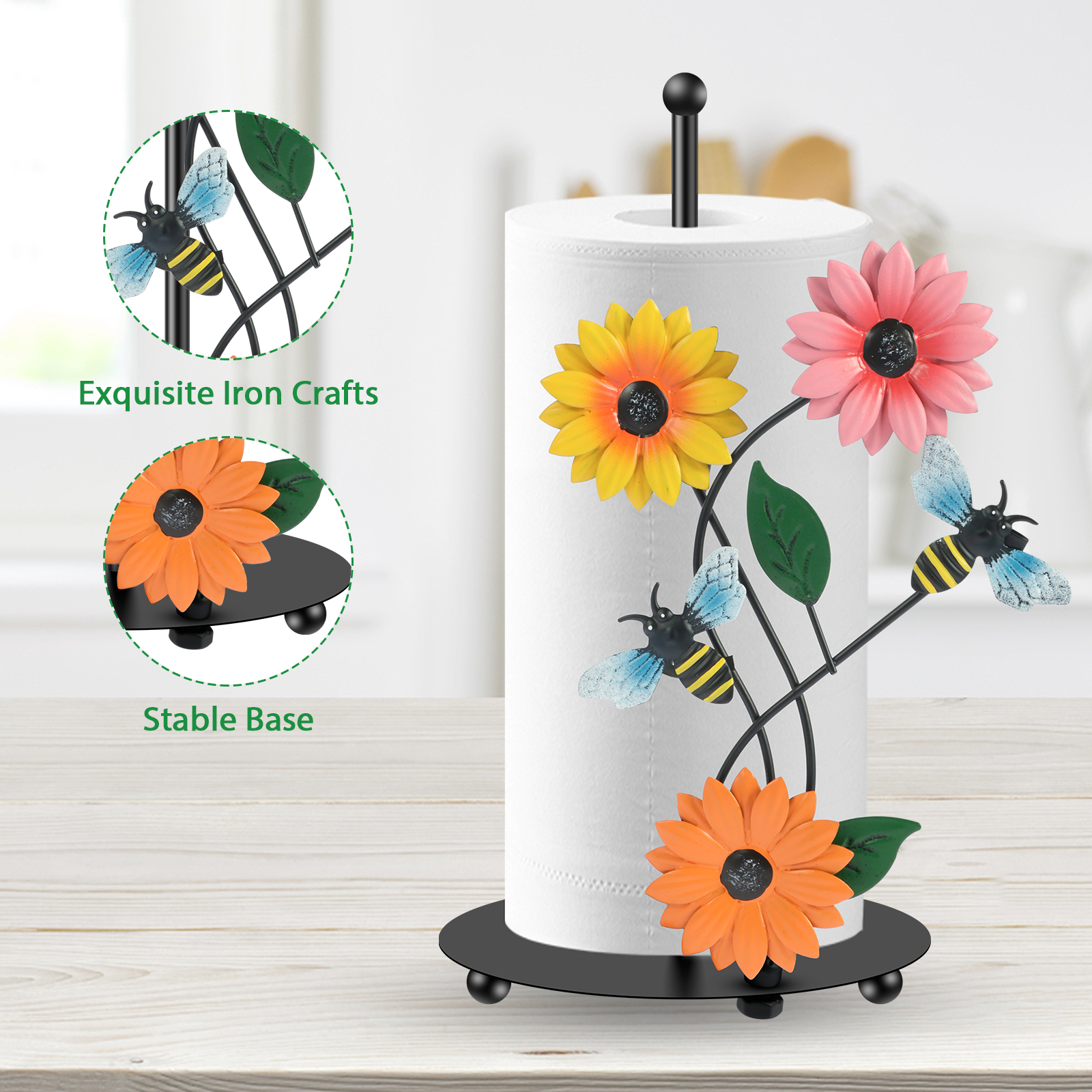 Sunflower Paper Towel Holder T - Home Bathroom Paper Towel Dispenser avis et prix