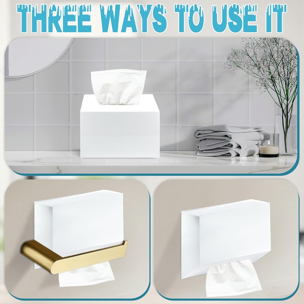 Acrylic Hand Towel Box Cover H - Home Bathroom Paper Towel Dispenser avis et prix