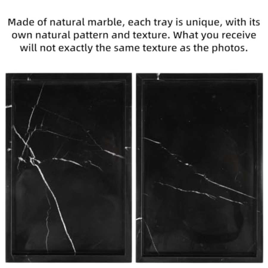 Marble Bathroom Vanity Tray, N - Home In Bathroom avis et prix