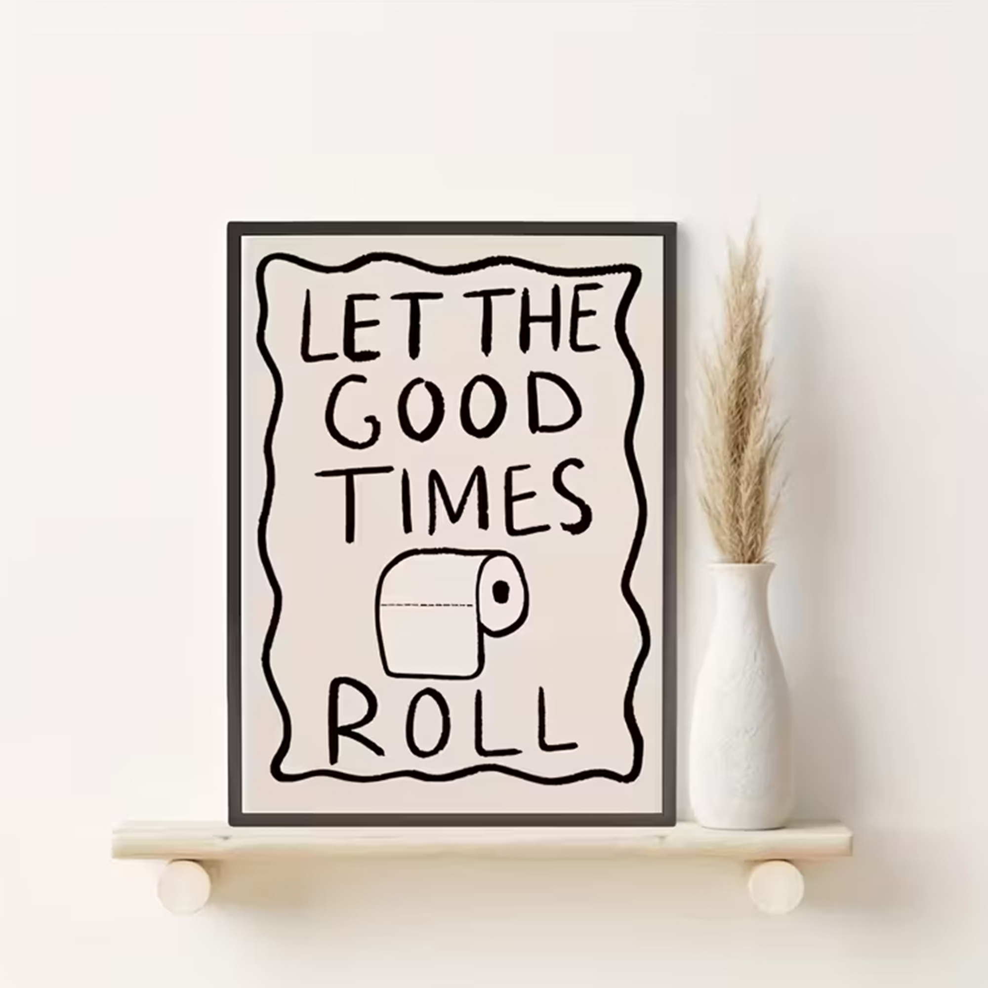 Funny Toilet  Let The G00d Tim - Home Bathroom Wall Decor avis et prix