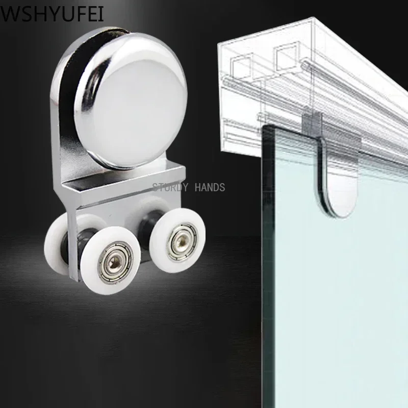 2 pcs/set Glass Sliding Door R - Home In Bathroom avis et prix
