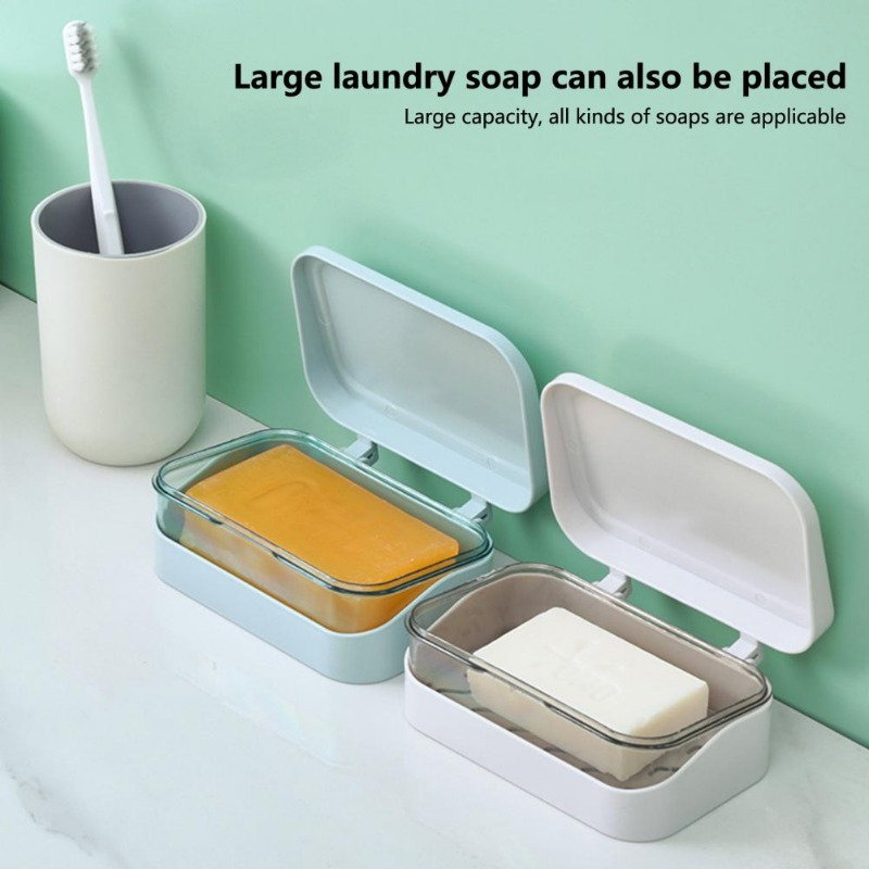 Bathroom Soap Dish With Lid Ho - Home Bathroom Essentials avis et prix
