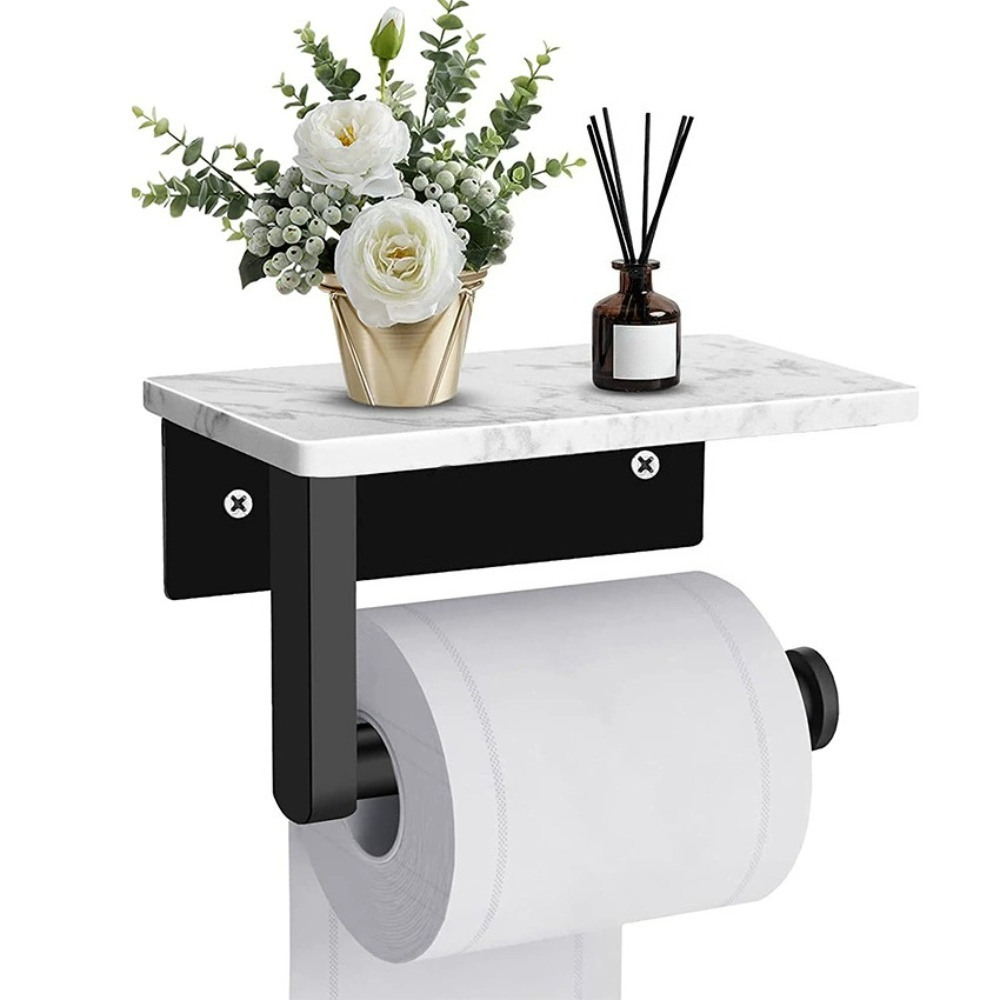 Marble Paper Storage Rack Meta - Home Bathroom Paper Towel Dispenser avis et prix