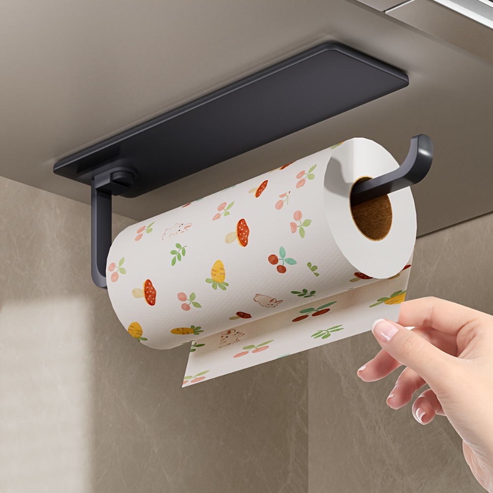 1pc Kitchen Towel Holder - Han - Home Bathroom Paper Towel Dispenser avis et prix