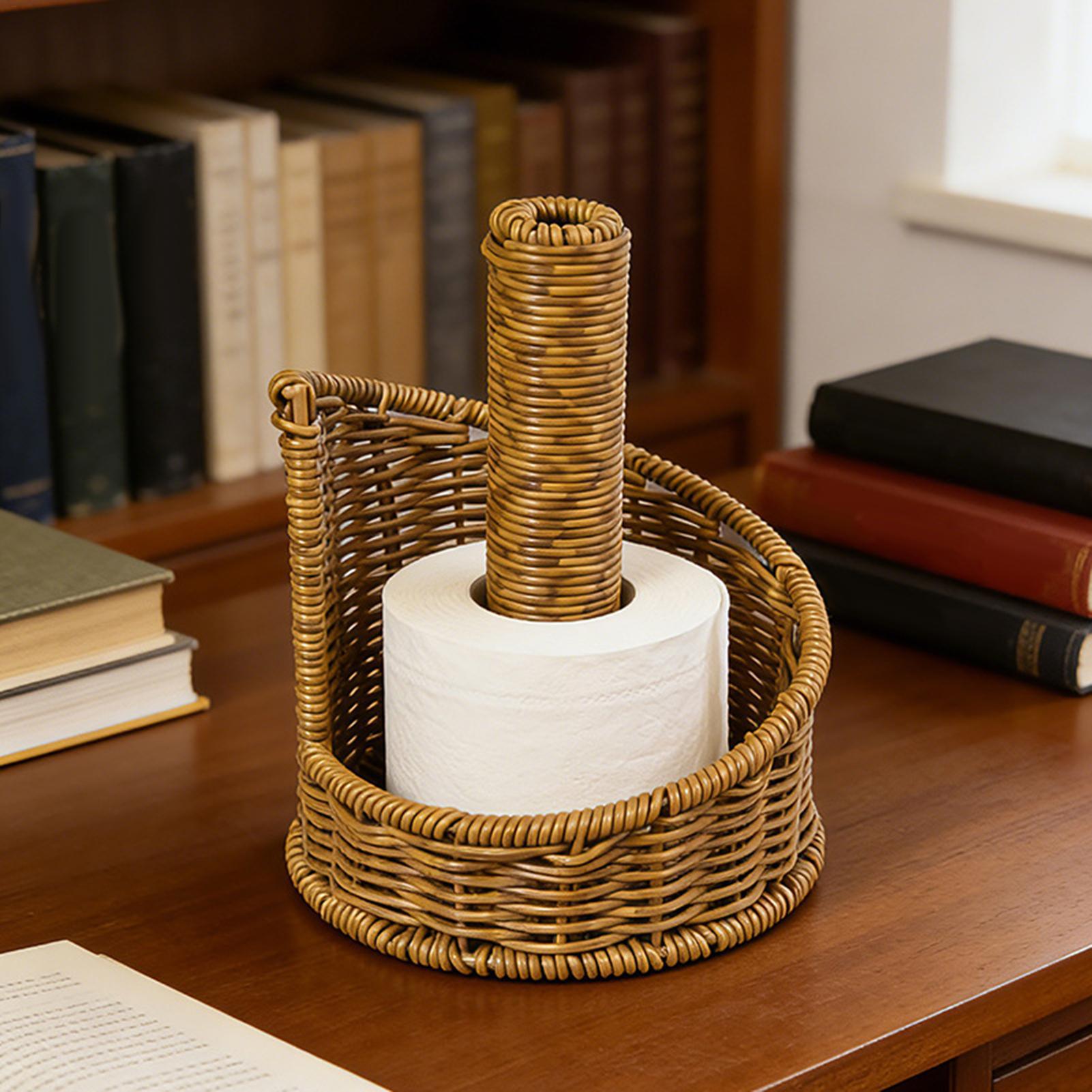 Farmhouse Toilet Paper Holder  - Home Bathroom Paper Towel Dispenser avis et prix