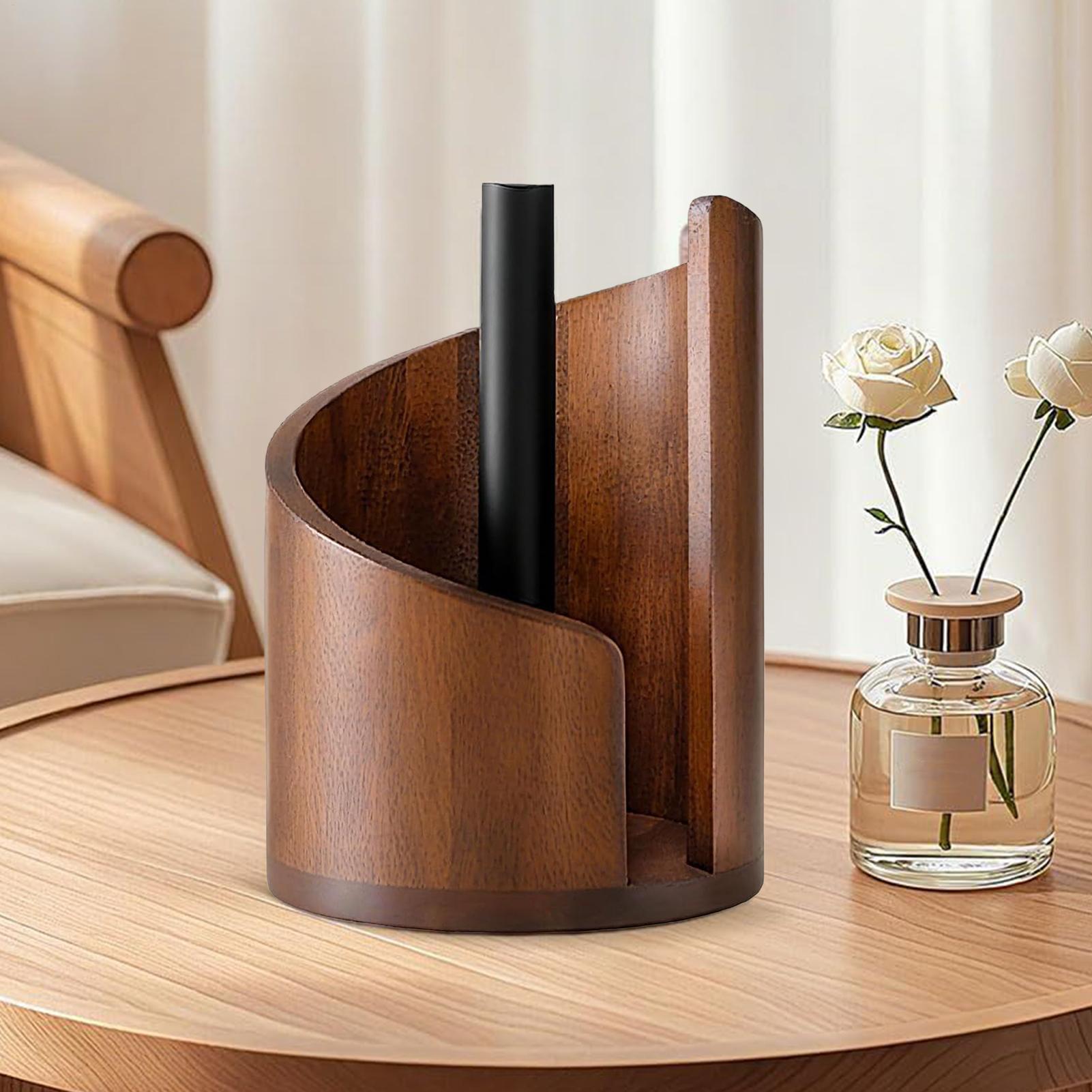 Wood Paper Towel Holder Farmho - Home Bathroom Paper Towel Dispenser avis et prix