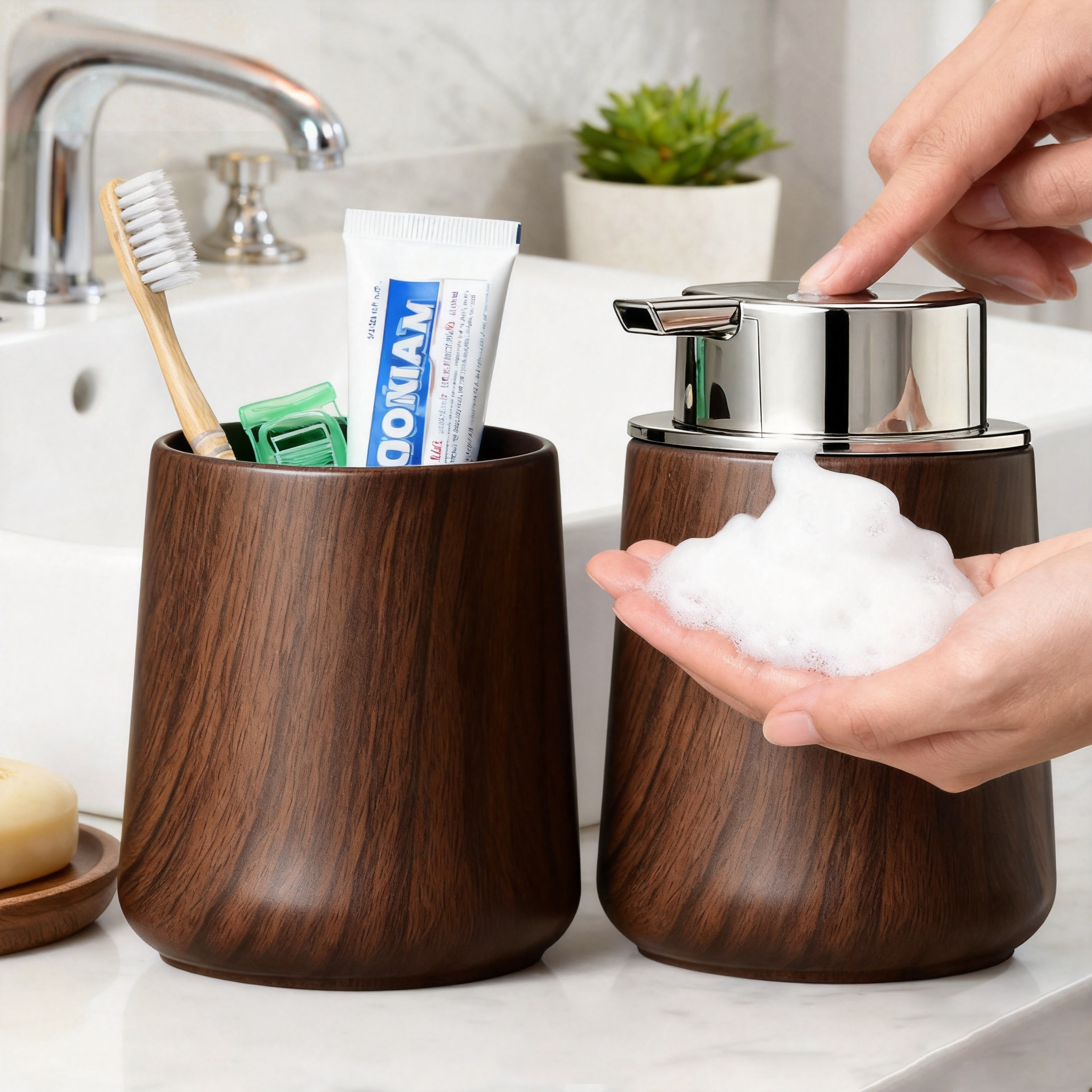 Elegant Hand Soap Dispenser an - Home Bathroom Essentials avis et prix