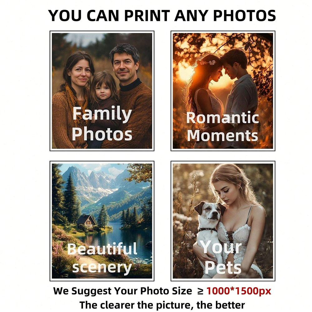 1pc Frameless Personalize Cust - Home Bathroom Wall Decor avis et prix