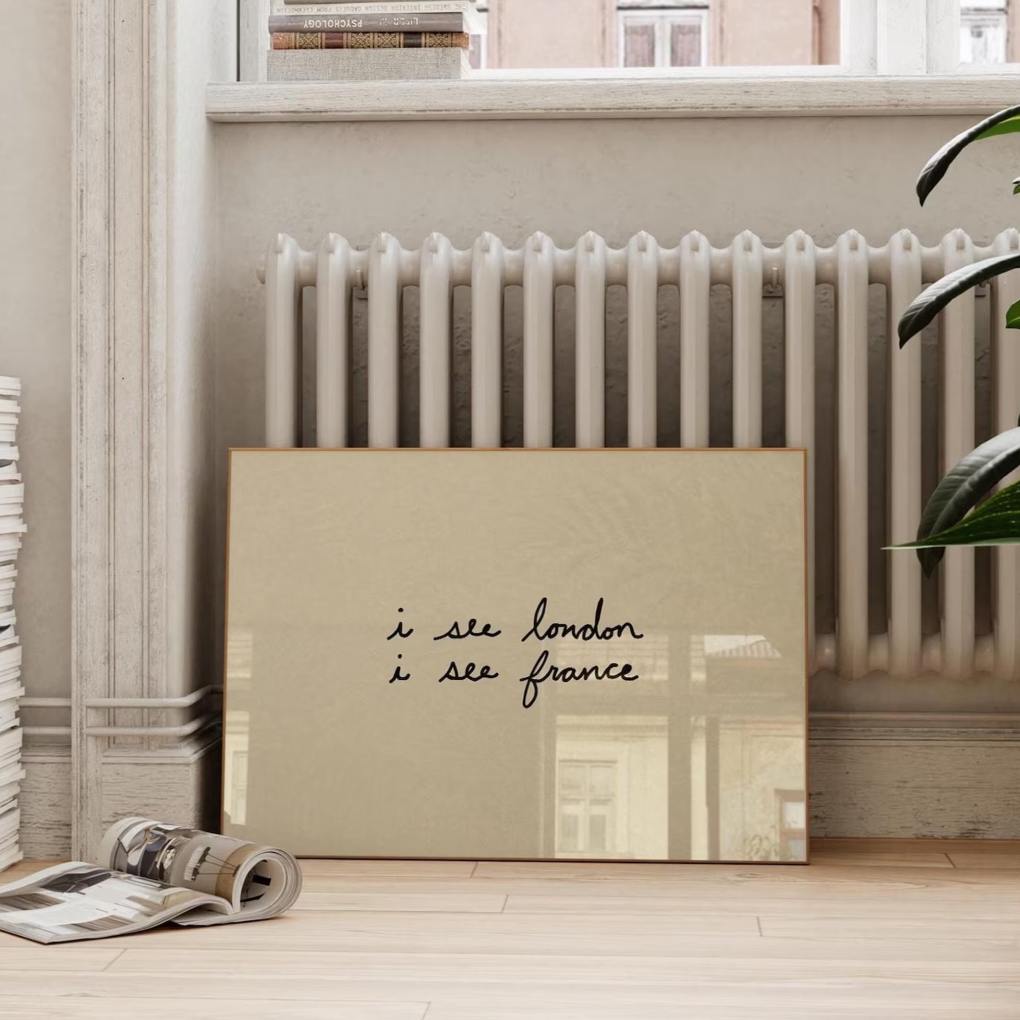 Simple Trendy Bathroom I See L - Home Bathroom Wall Decor avis et prix