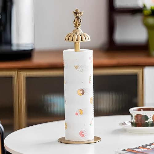Antique-Style Brass Angel-Topp - Home Bathroom Paper Towel Dispenser avis et prix