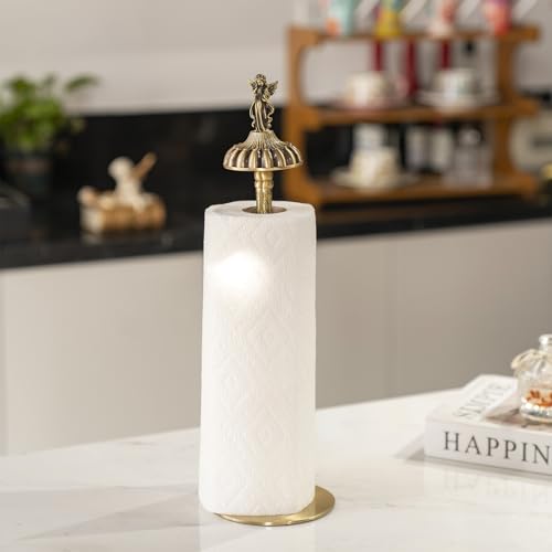 Antique-Style Brass Angel-Topp - Home Bathroom Paper Towel Dispenser avis et prix