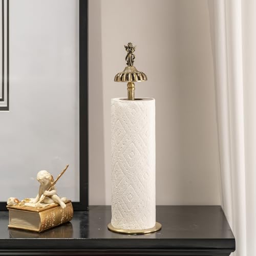Antique-Style Brass Angel-Topp - Home Bathroom Paper Towel Dispenser avis et prix