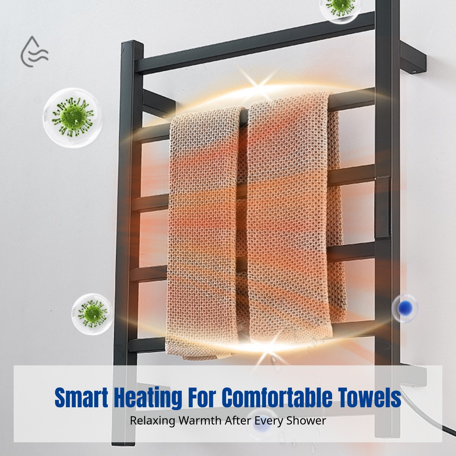 Smart Electric Towel Rack, Hea - Home In Bathroom avis et prix