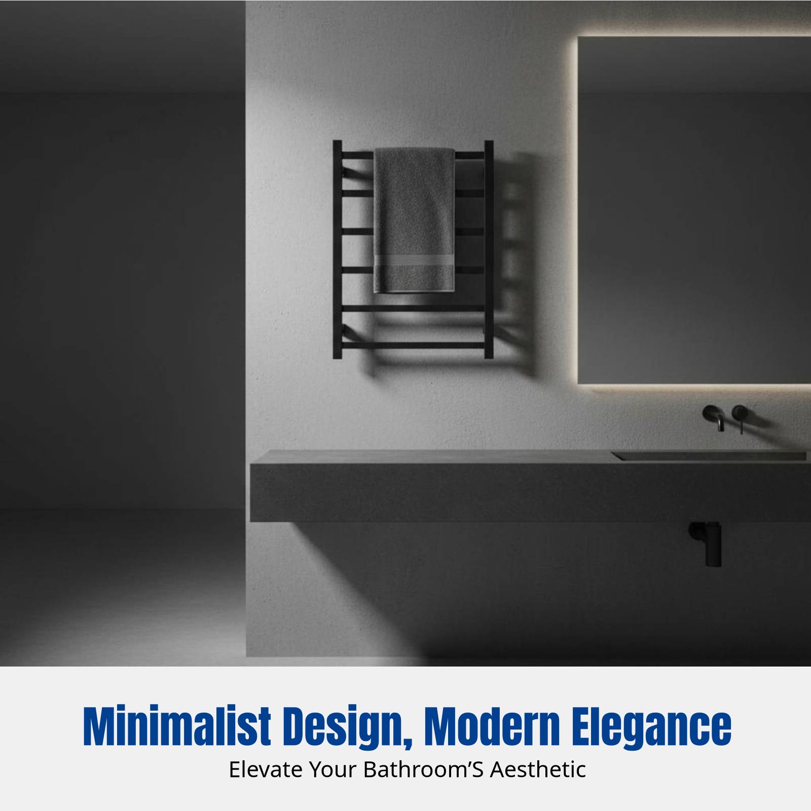 Smart Electric Towel Rack, Hea - Home In Bathroom avis et prix