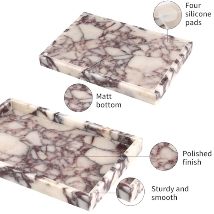 Marble Bathroom Vanity Tray, N - Home In Bathroom avis et prix
