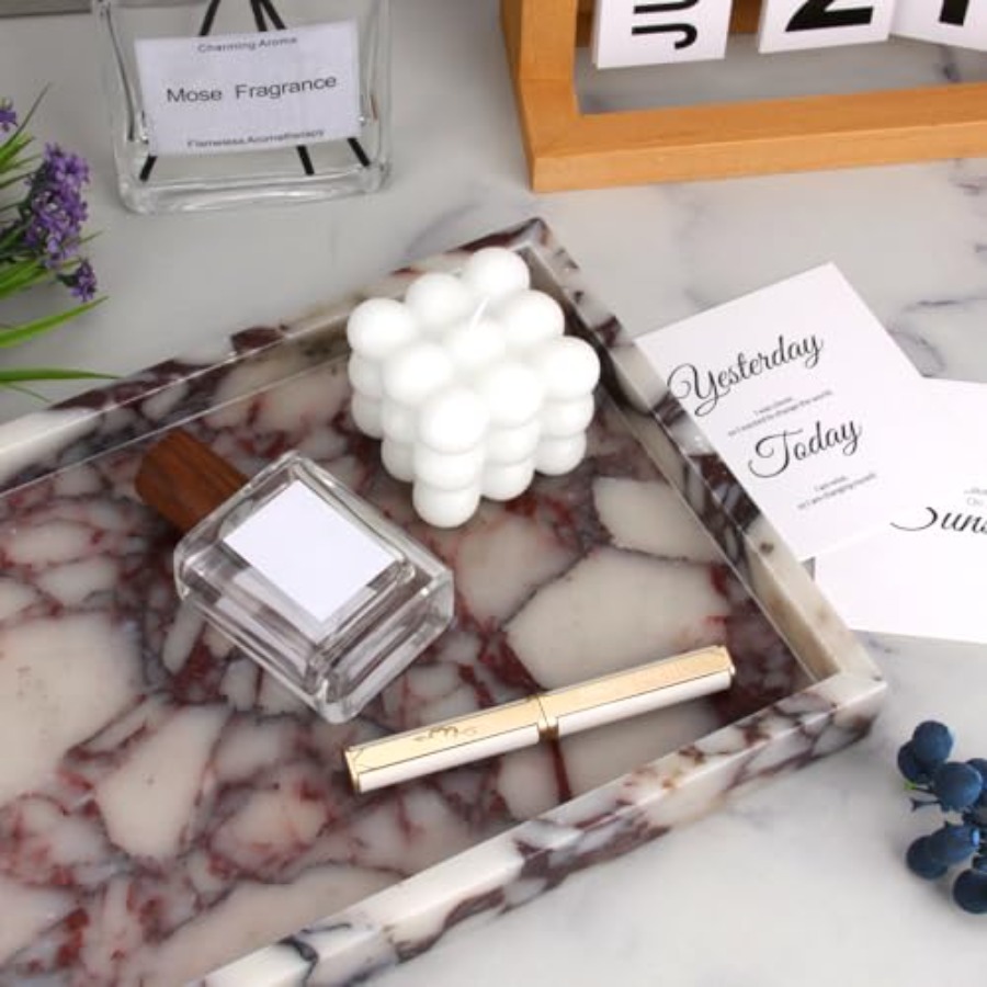 Marble Bathroom Vanity Tray, N - Home In Bathroom avis et prix