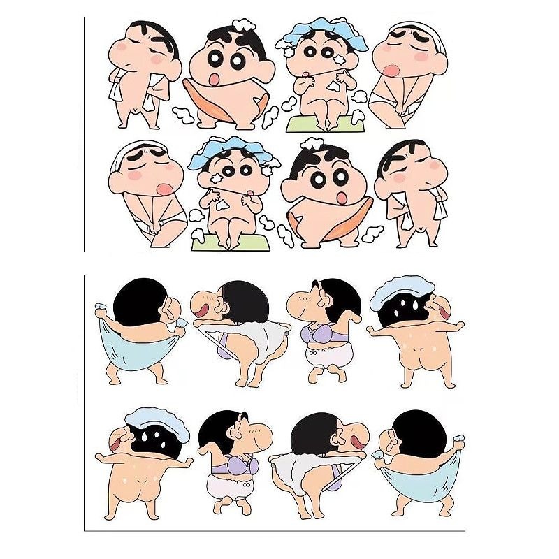 Crayon Shin-chan cartoon carto - Home Bathroom Wall Decor avis et prix