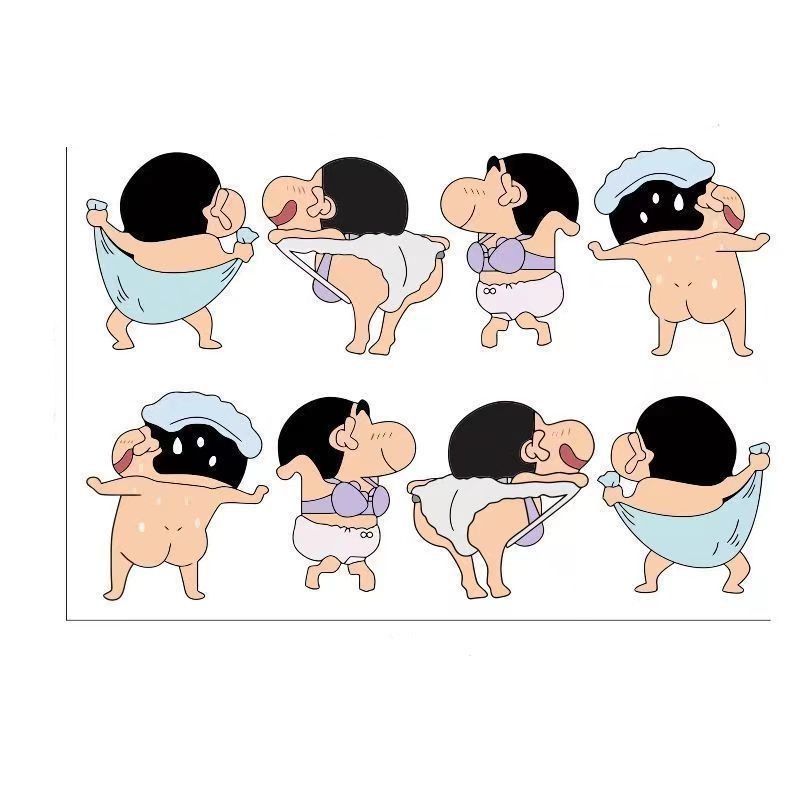 Crayon Shin-chan cartoon carto - Home Bathroom Wall Decor avis et prix
