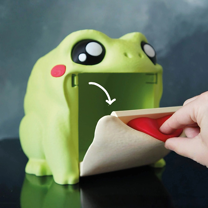 Funny Frog Tissue Box Portable - Home Bathroom Paper Towel Dispenser avis et prix