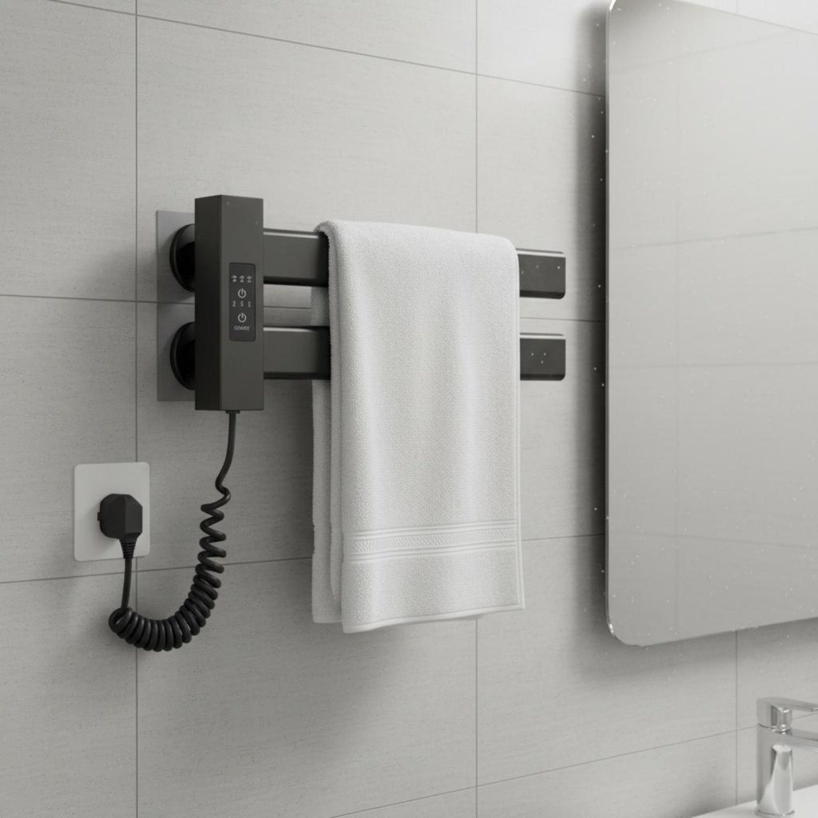 Smart Towel Heating Rack Quick - Home In Bathroom avis et prix