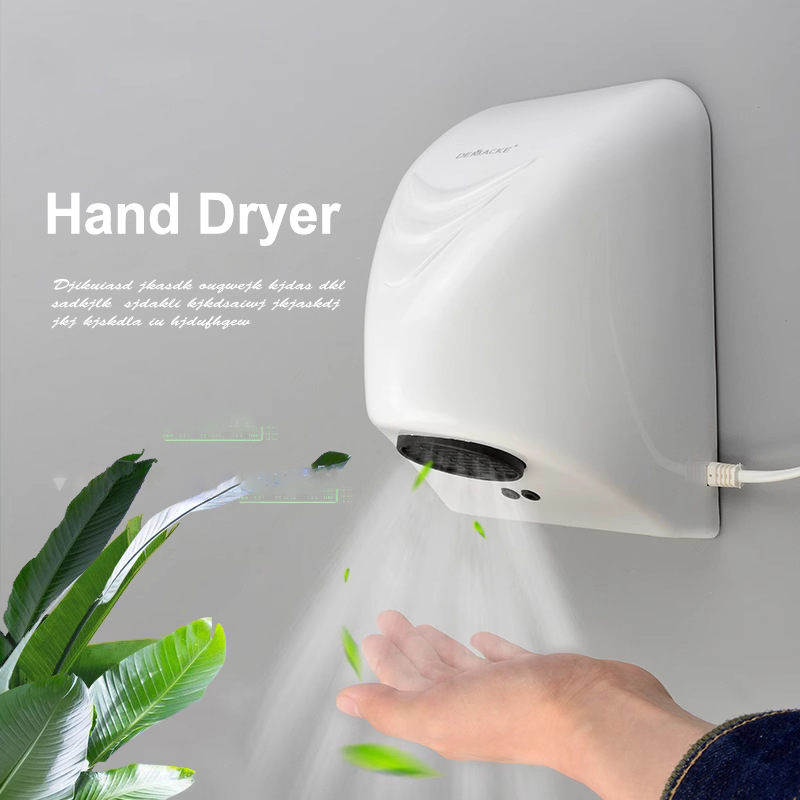 220V Automatic Induction Hand  - Home Bathroom Hand Dryer avis et prix