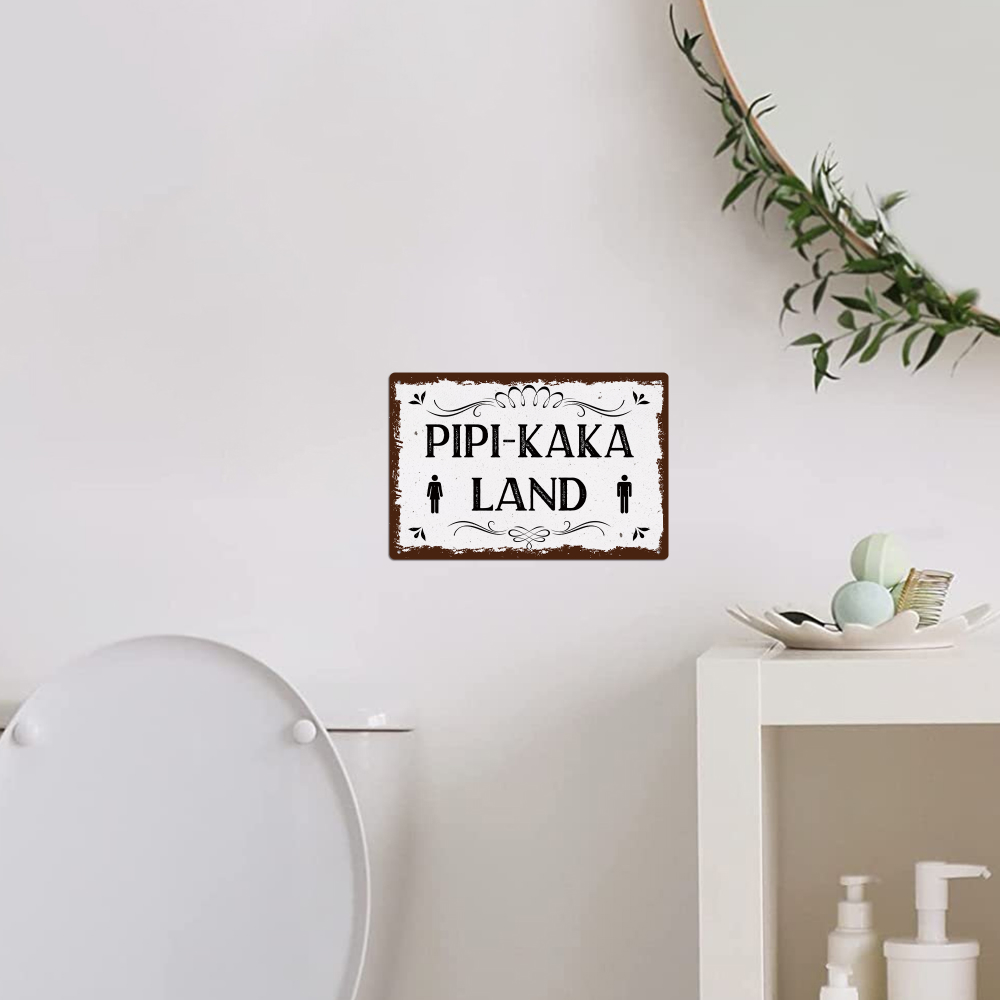 Putuo Decor 1pc Vintage Metal  - Home Bathroom Wall Decor avis et prix