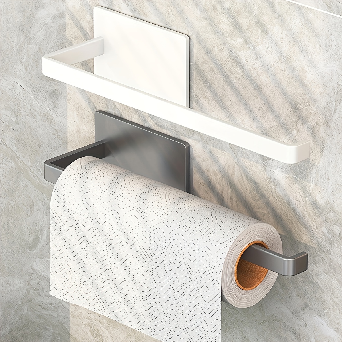 1PC Wall Mount Paper Towel Hol - Home Bathroom Paper Towel Dispenser avis et prix