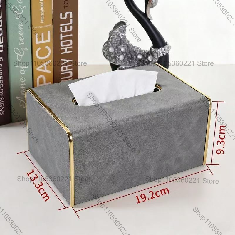 Luxury Marble Texture PU Leath - Home Bathroom Paper Towel Dispenser avis et prix